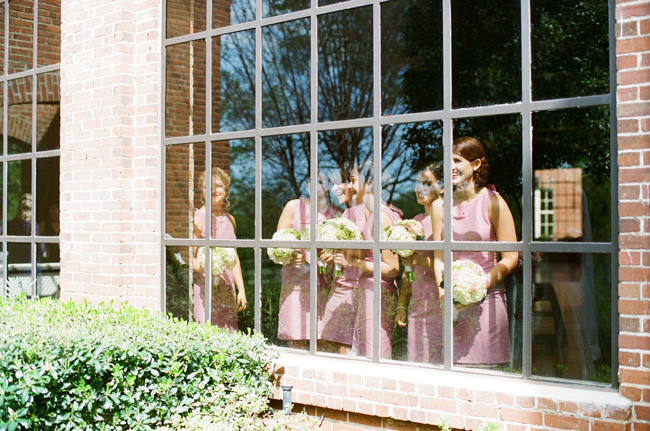 bridesmaids-window-pink-dresses